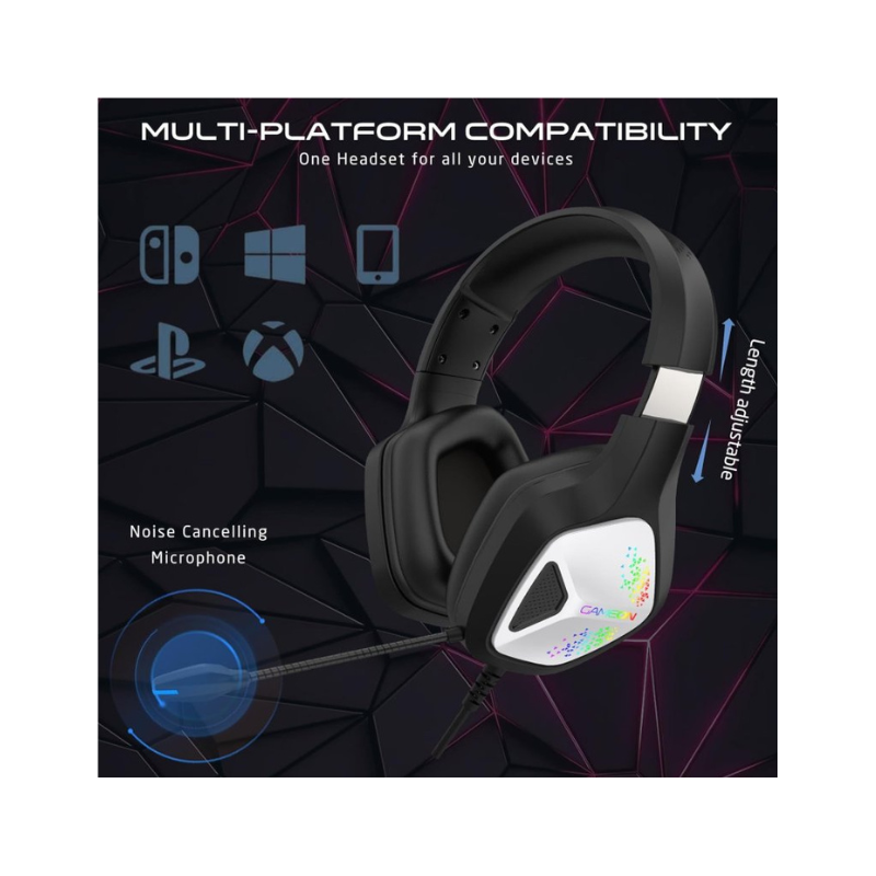 GAMEON GOK905 Infernus RGB Gaming Headset - Black