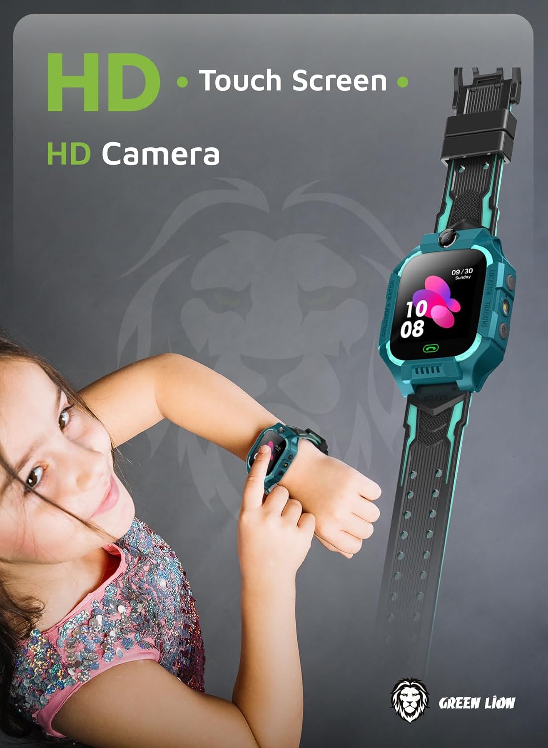 Green Lion Kids Smart Watch Series-5 PUR