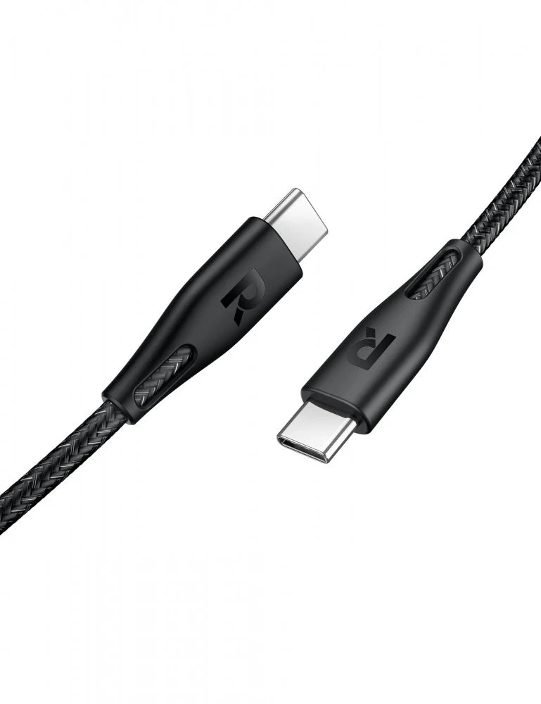 RAVPower RP-CB1029 60W F.Charging BLK C to C Cable 1.2m