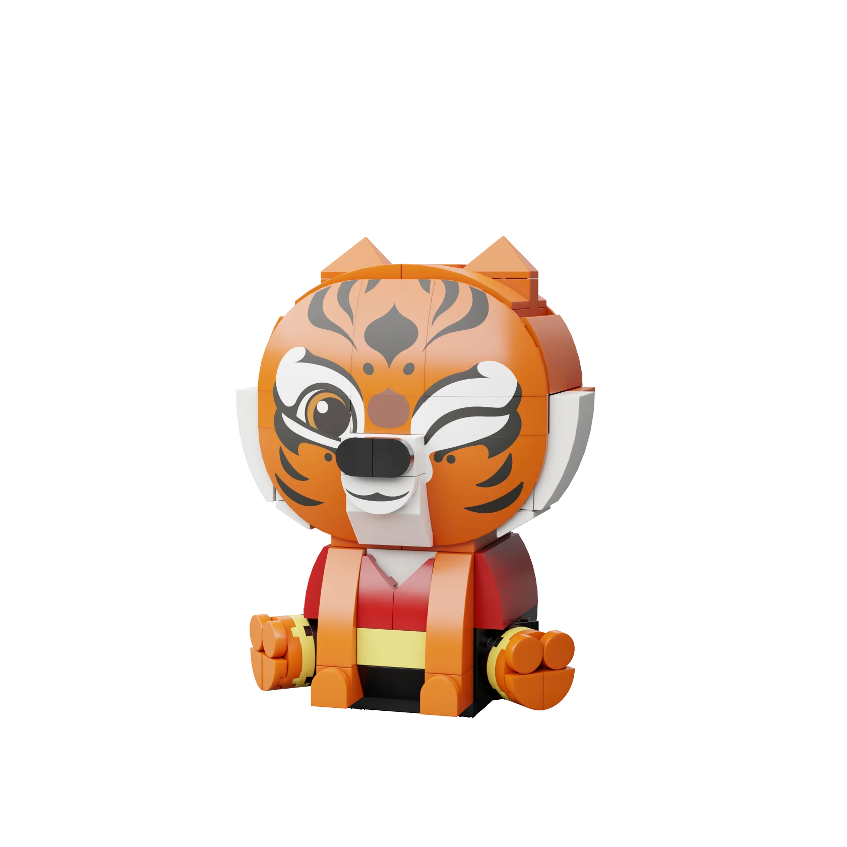 Sitting Baby Series--Tigress