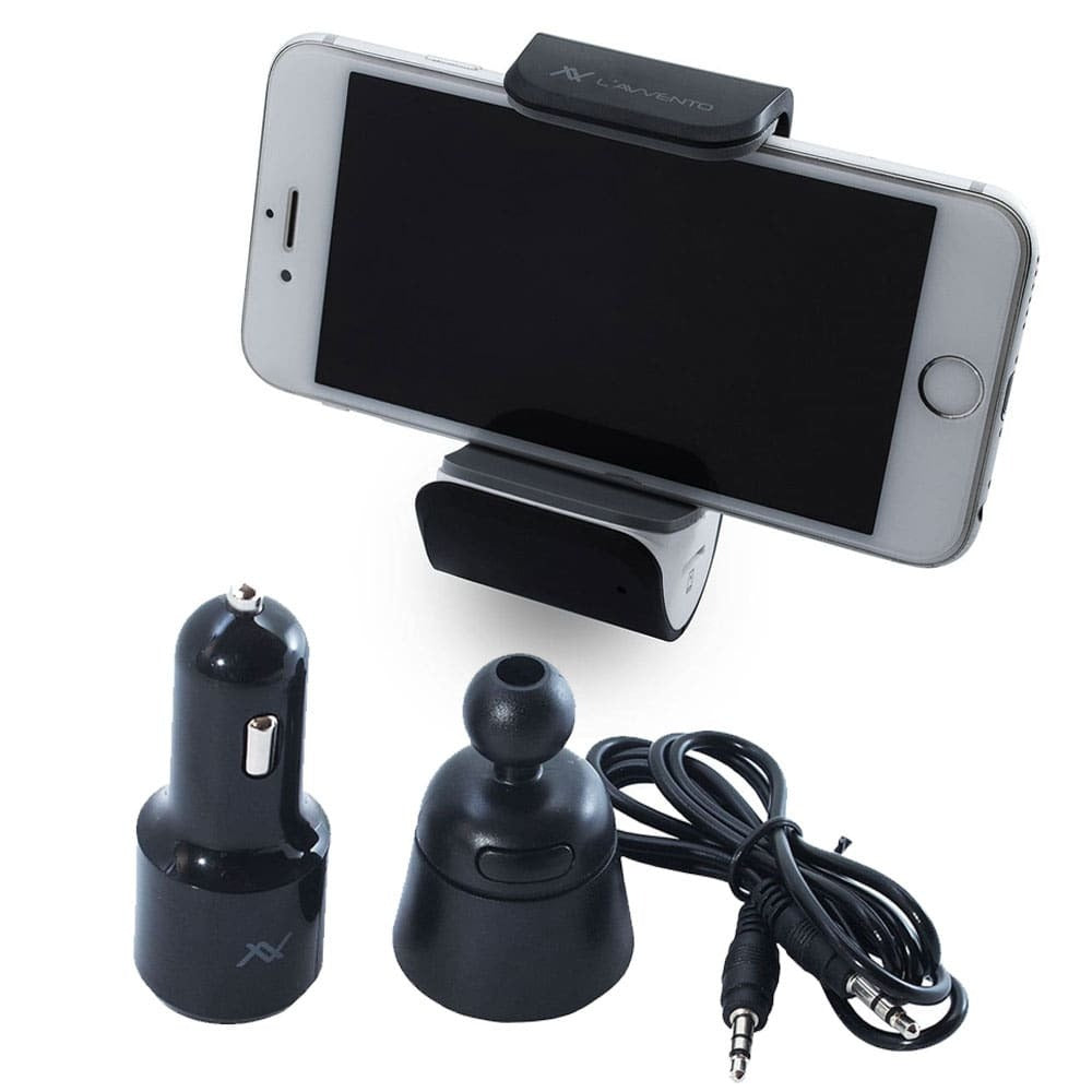 L'avvento Smart Phone Holder FM Transmitter
