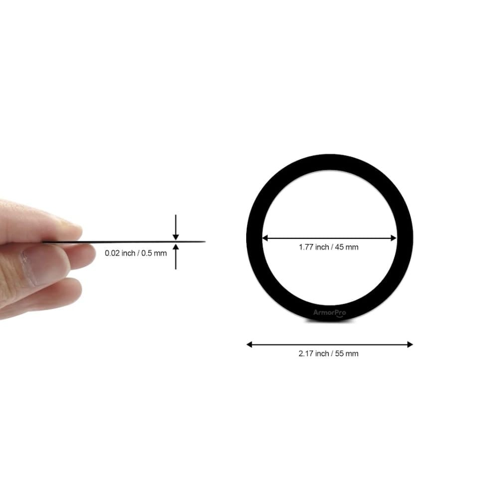 ArmorPro Metal Ring Black