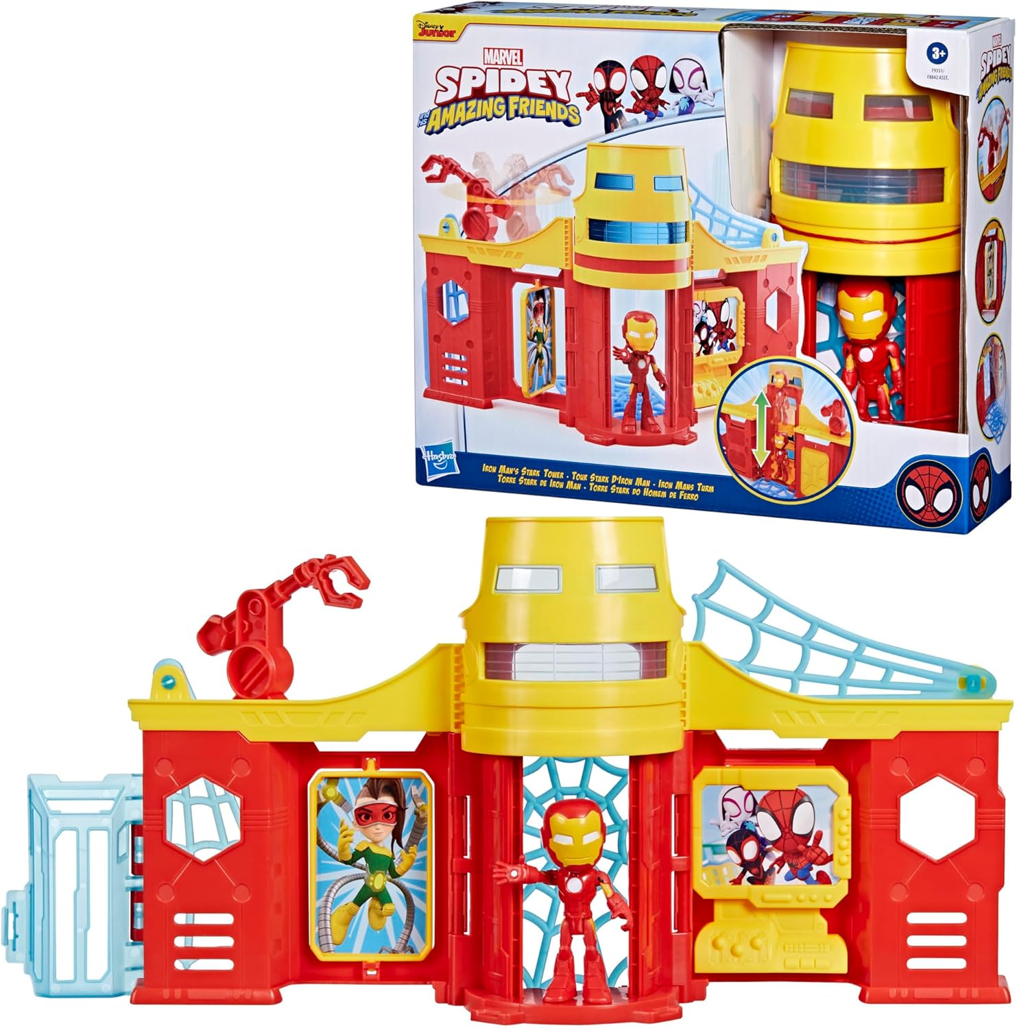SPIDEY AND HIS AMAZING FRIENDS Stark Tower Playset