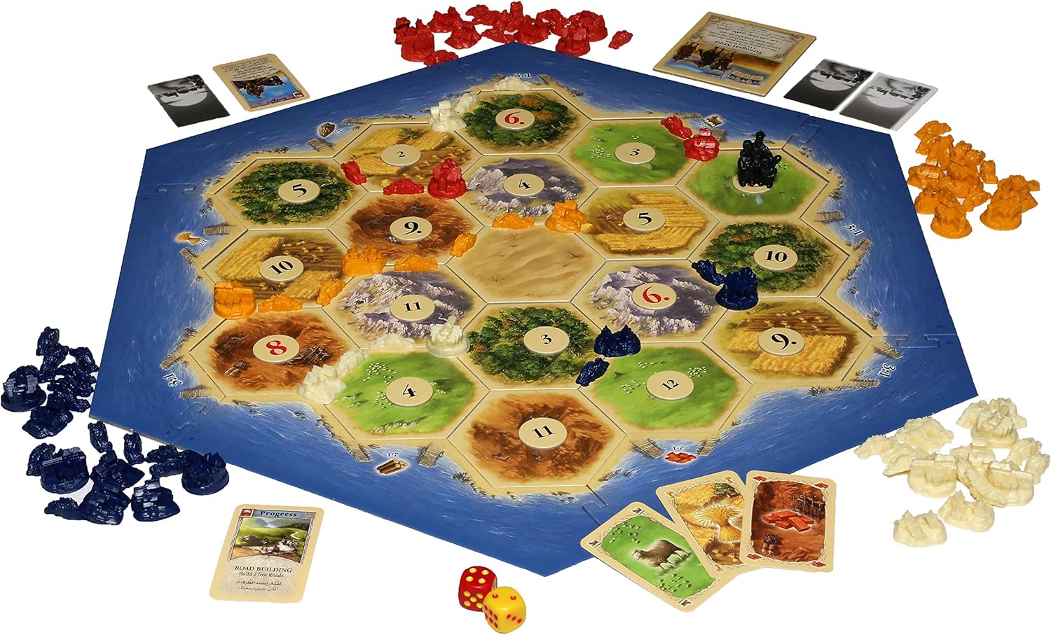 Super Heated Neurons - Catan Base Game 3-4 Players Ar/En