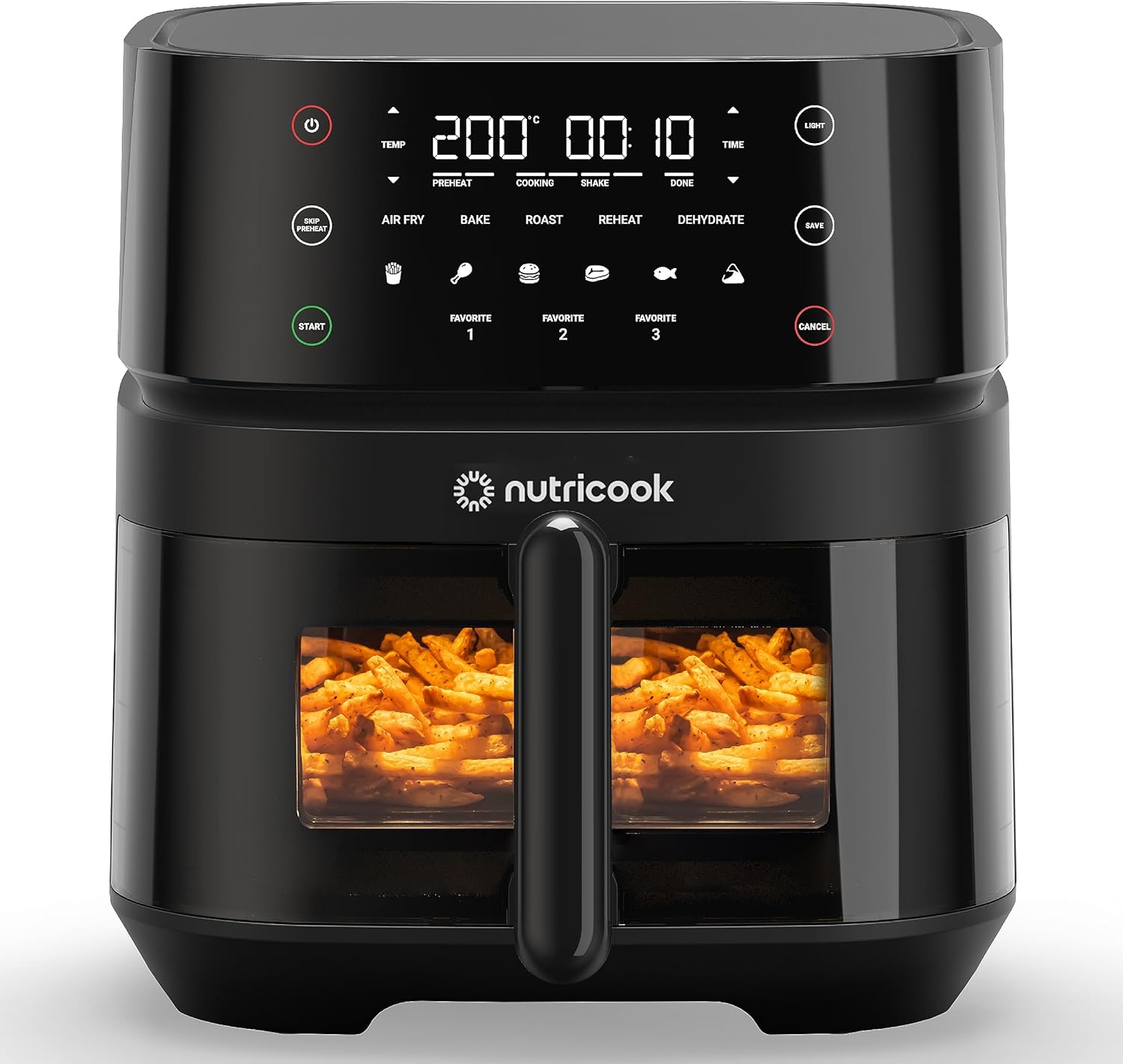 NUTRICOOK AIR FRYER 3 11 cooking programs NC-AF357