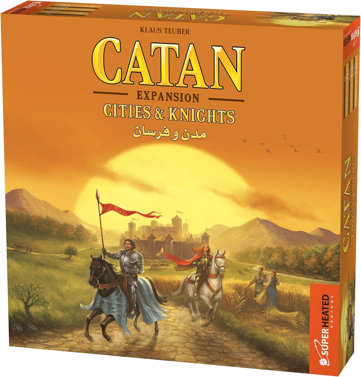 Super Heated Neurons - Catan Cities & Knights 3-4 Players Ar/En