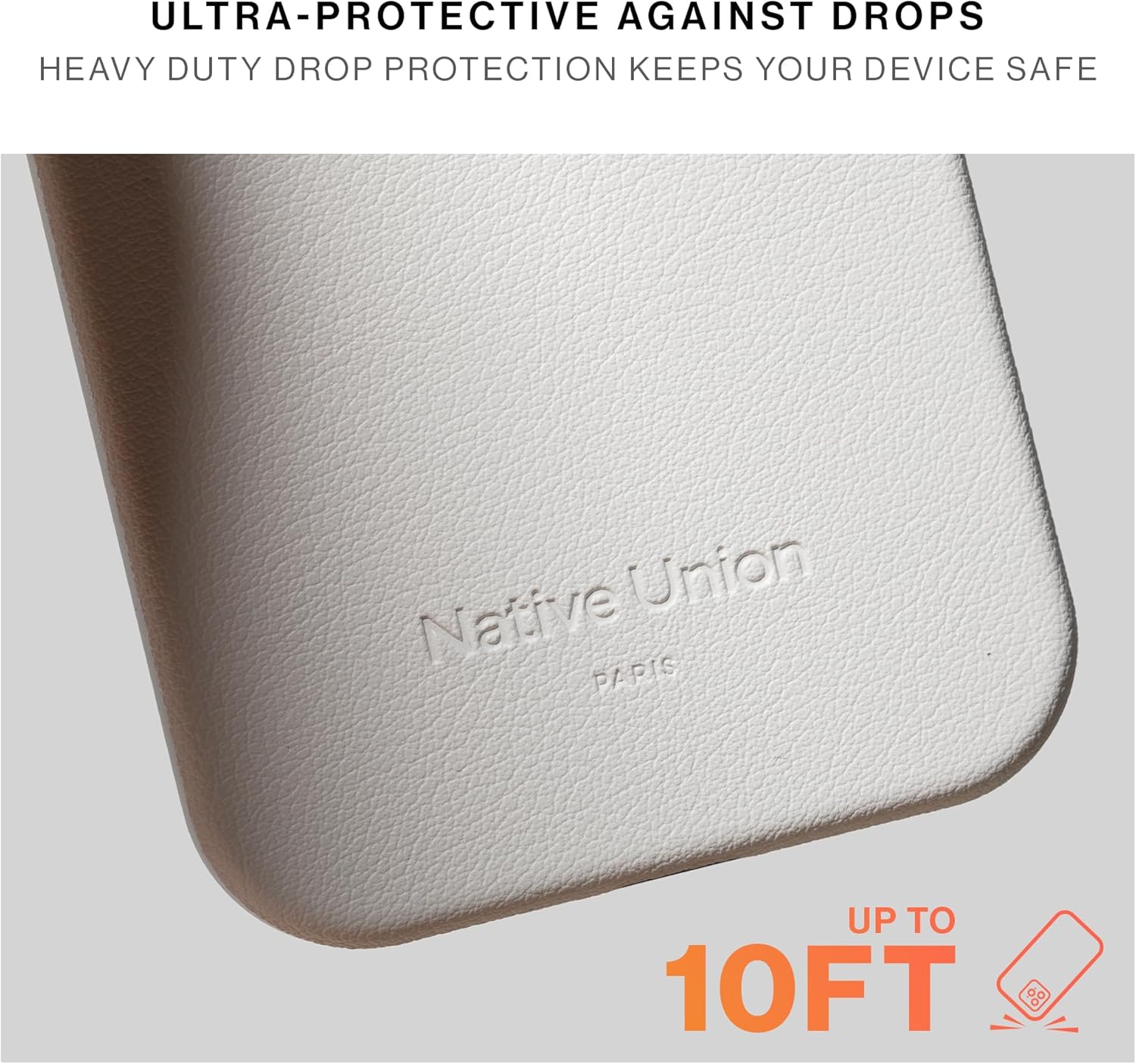 Native Union Iphone 16 Pro Max Active Case Sand Stone