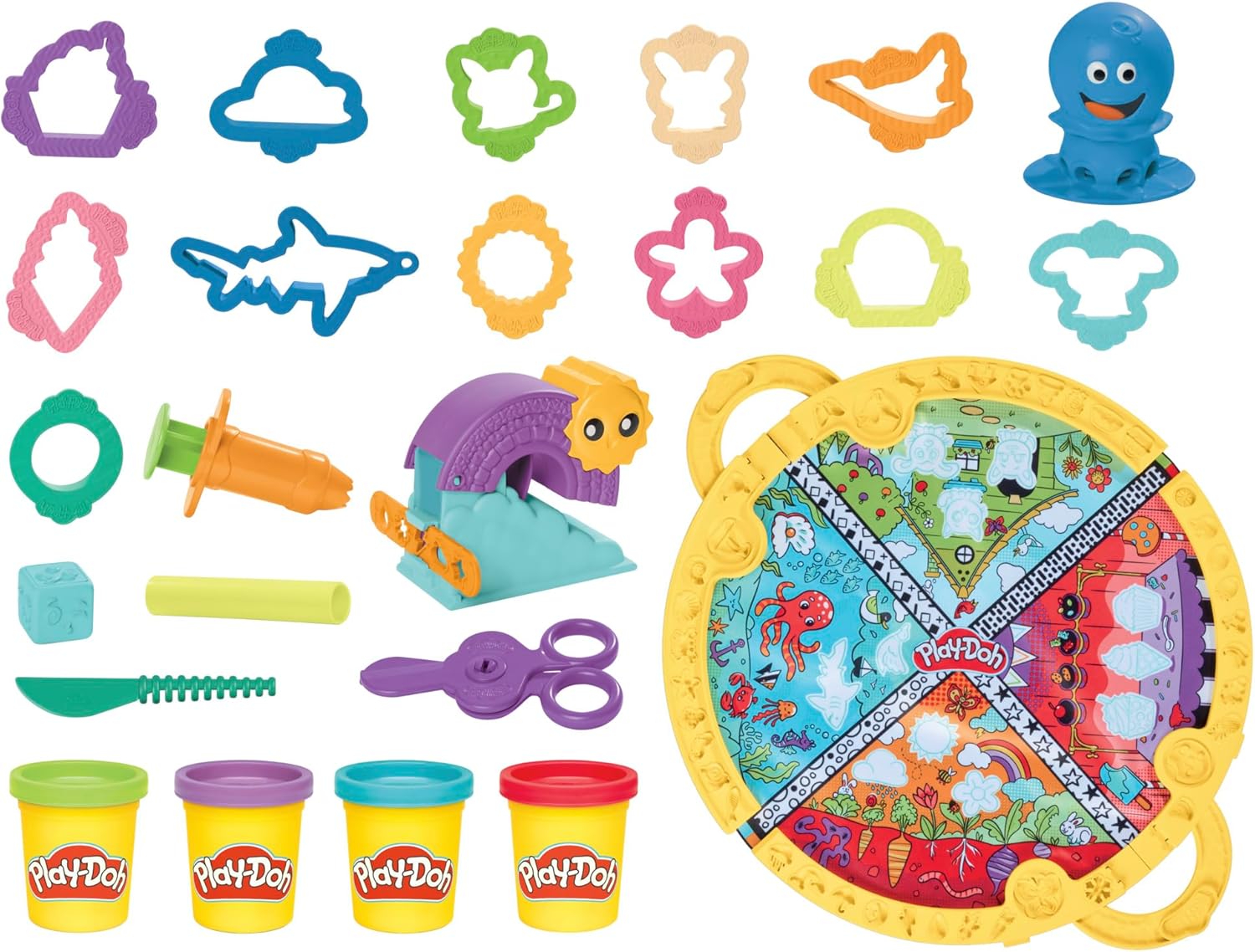 Play-Doh Fold & Go Playmat Starter Set