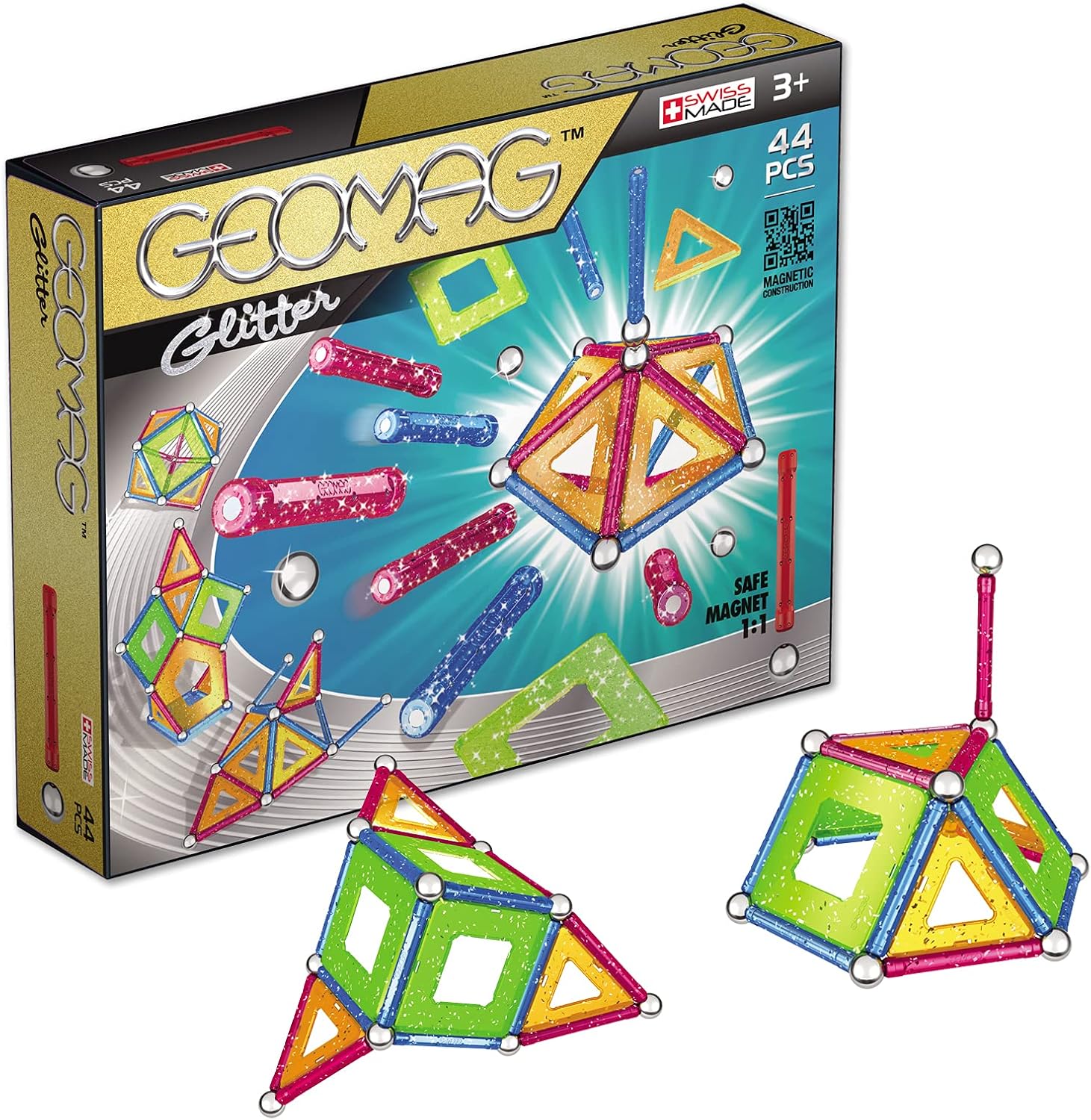 Geomag Glitter Panels 44 Pcs