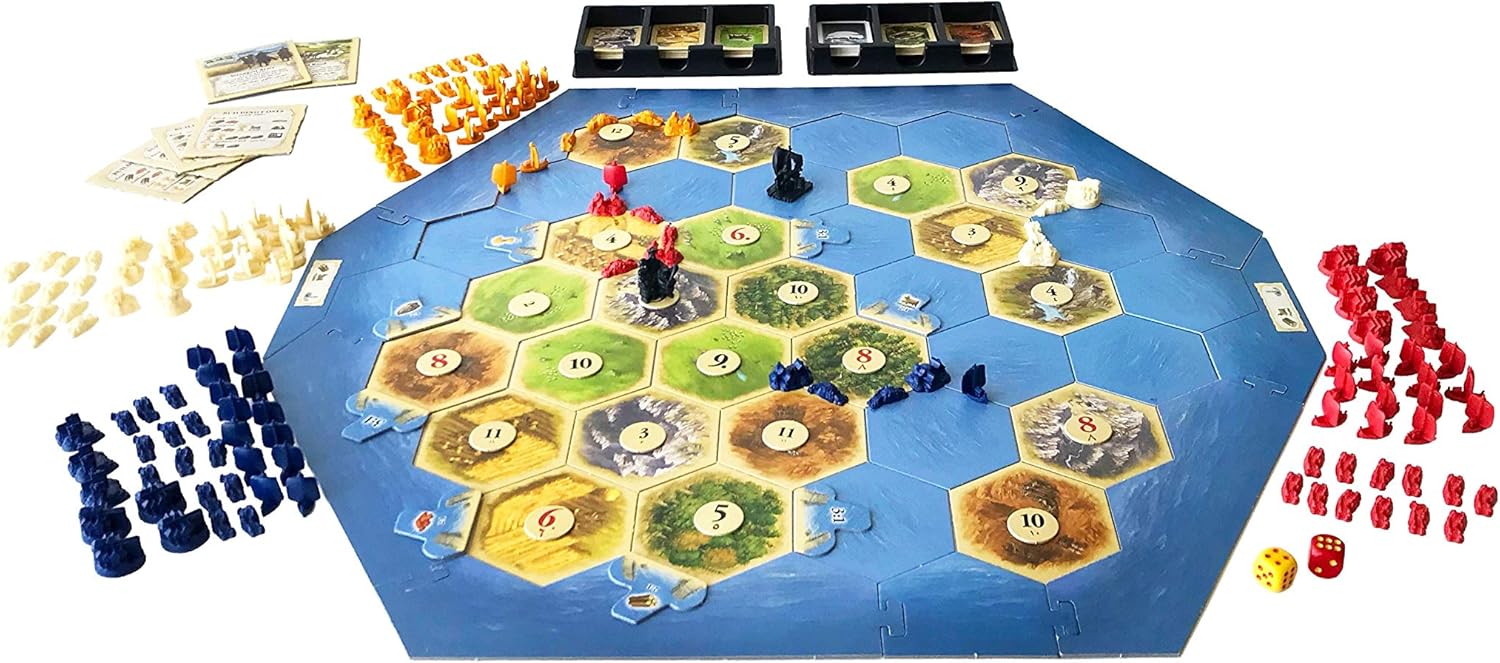 Super Heated Neurons - Catan Seafarers 3-4 Players Ar/En