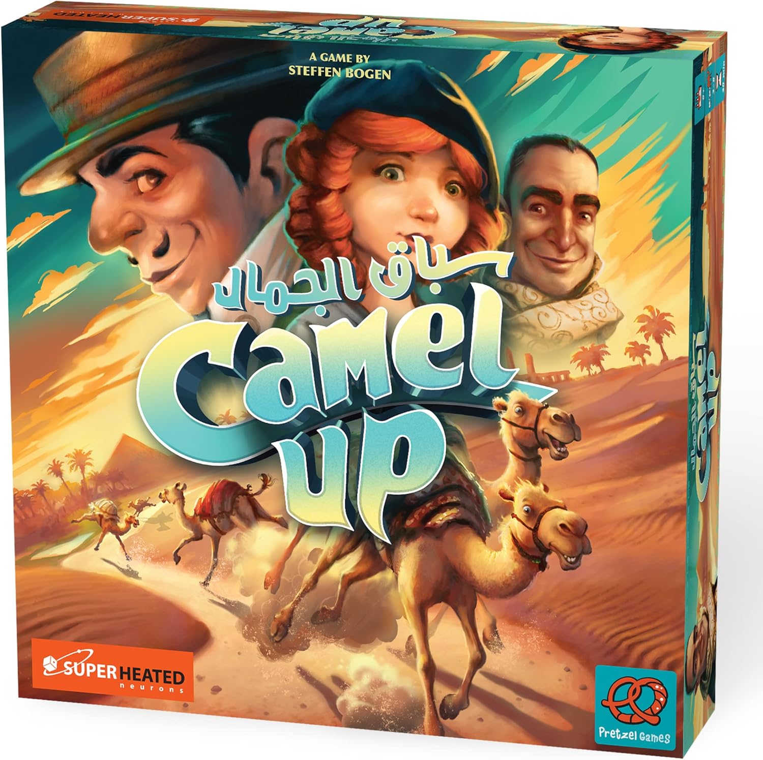 Superheated Neurons Camel Up English, Arabic and French Language Board Game