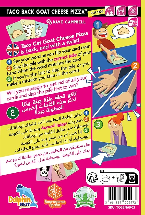 Taco Cat Goat Cheese Pizza (Flip Side)