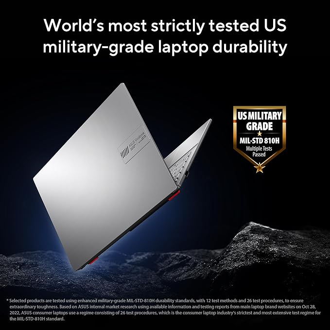 لابتوب فيفو بوك جو i3-N305 - 8 جيجابايت - 256 جيجابايت SSD - ويندوز 11 - فضي - 15.6 إنش