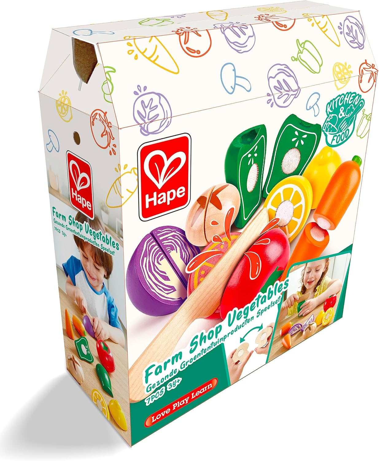 Hape - Farm Shop Vegetables