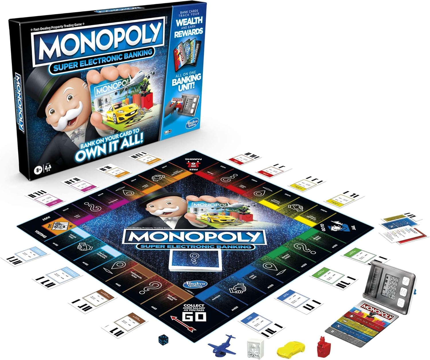 Monopoly Ultimate Rewards Board Game; Electronic Banking Unit