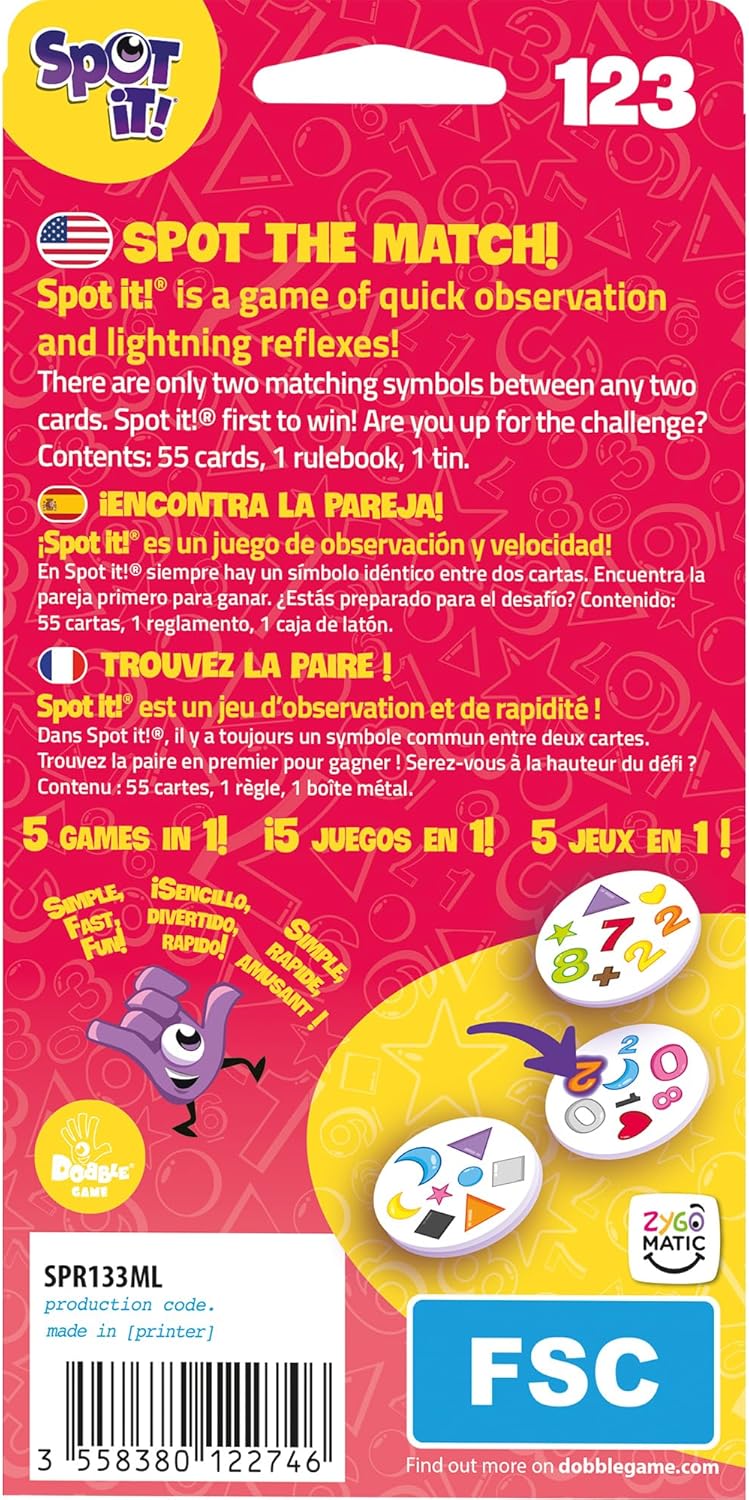 Spot it!: 123 (Eco-Blister 2025)