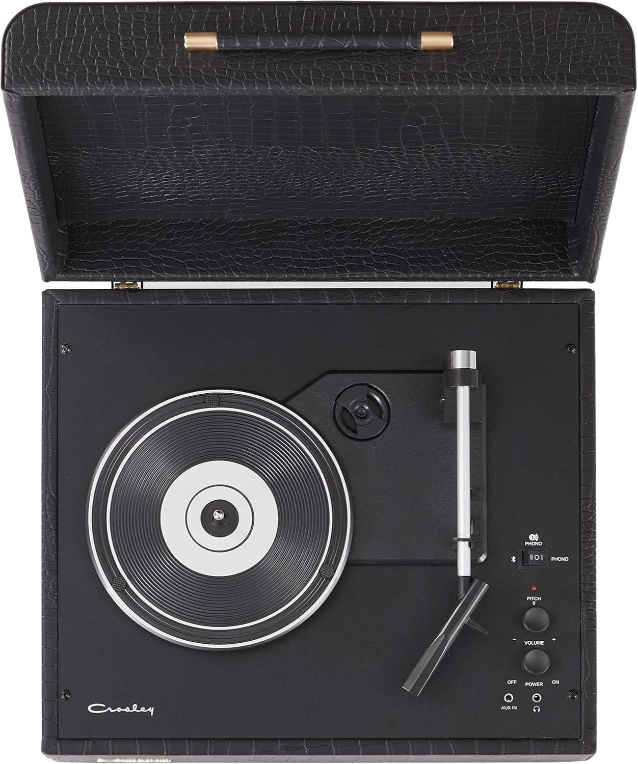 Crosley Mercury Turntable Black Croc