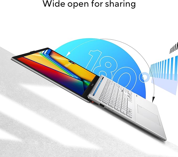 لابتوب فيفو بوك جو i3-N305 - 8 جيجابايت - 256 جيجابايت SSD - ويندوز 11 - فضي - 15.6 إنش