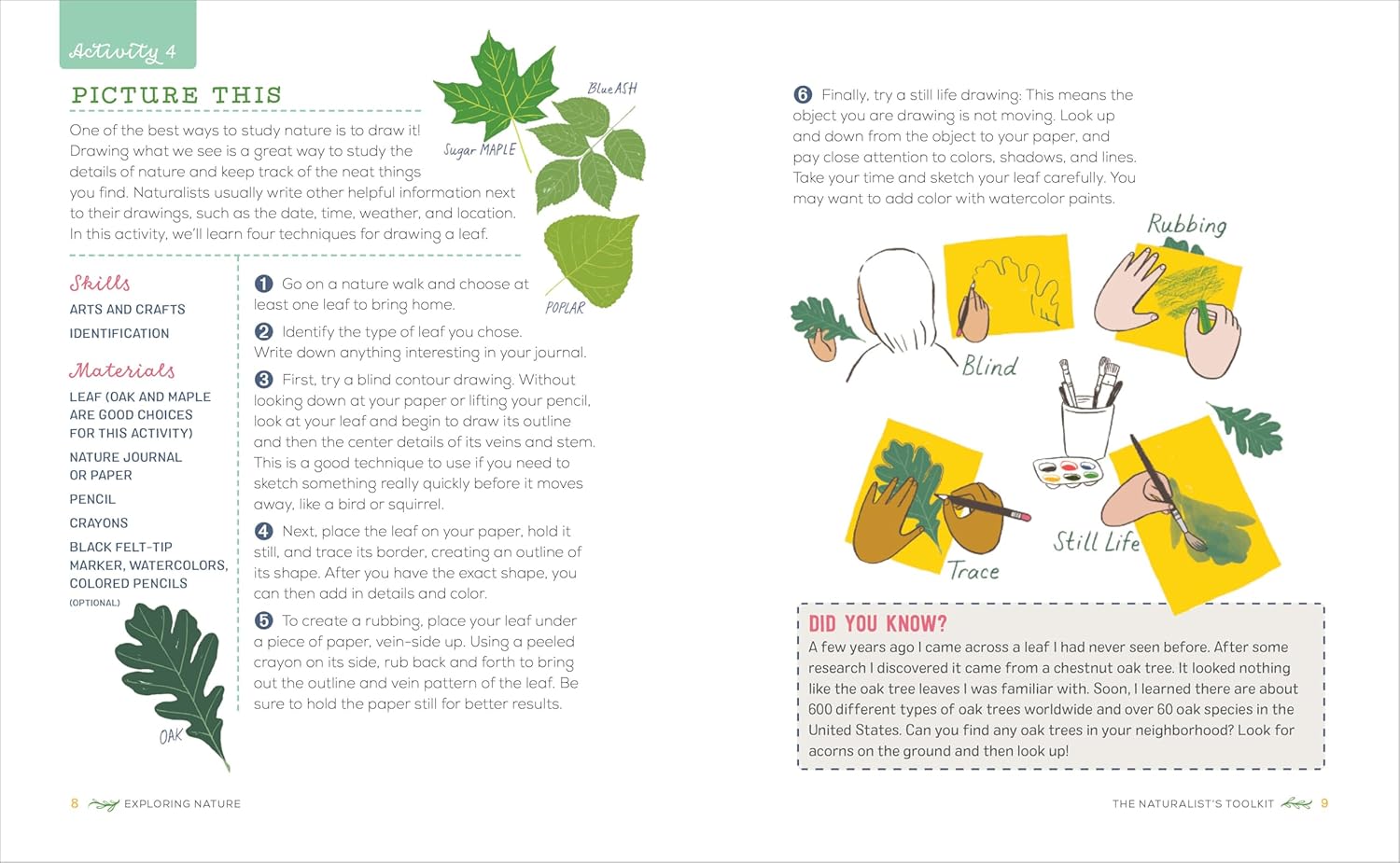 Exploring Nature Activity Book For Kids 50 Creative Projects To Spark Curiosityhe Outdoors