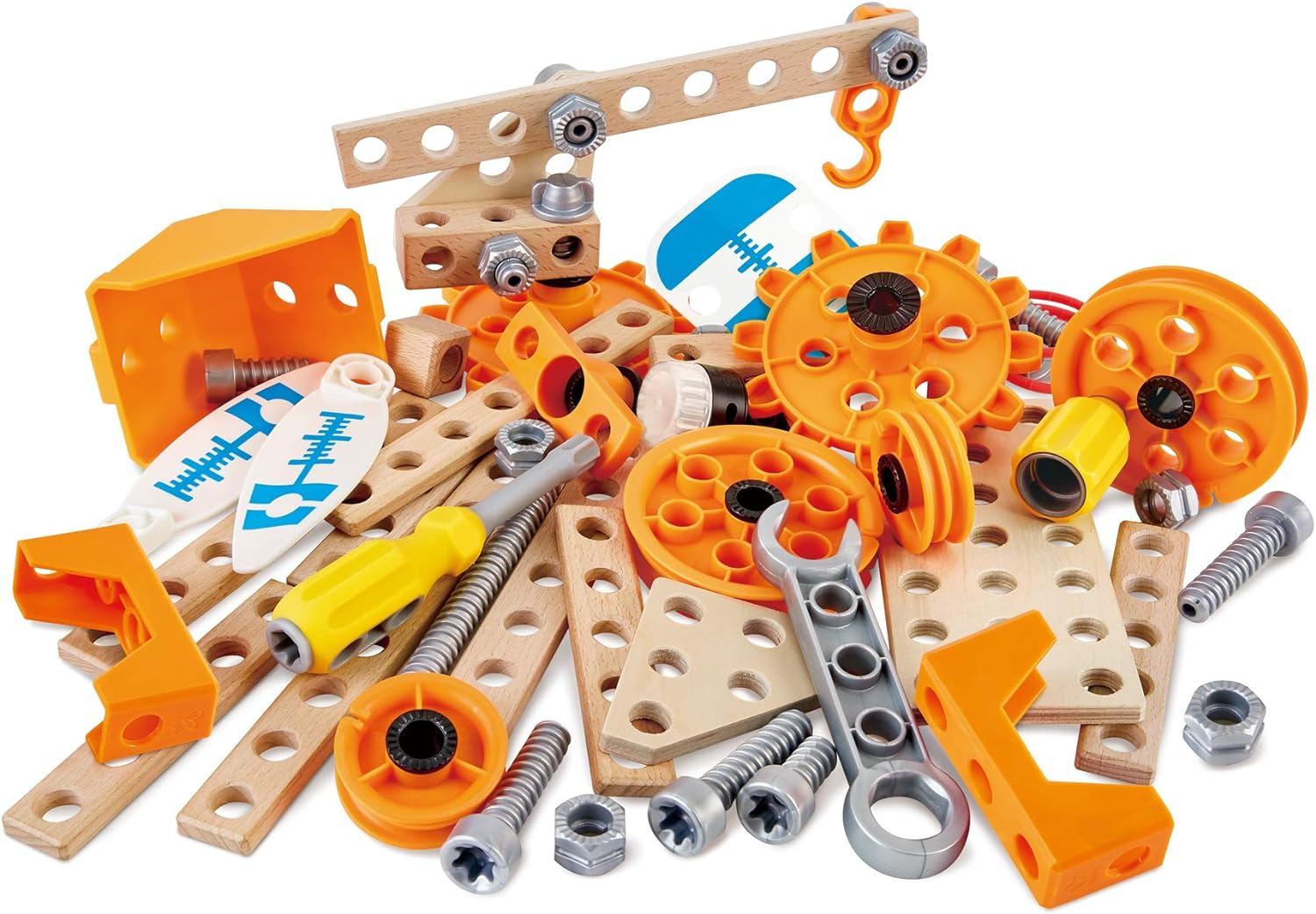 Hape Junior Inventor Deluxe Experiment Kit 57-Pieces