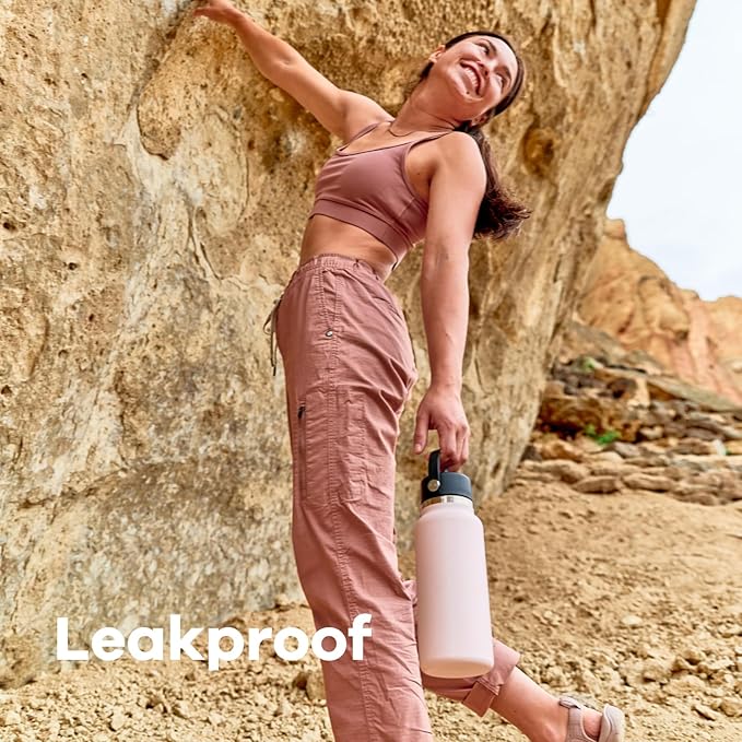 Vacuum Bottle 950Ml Black Wd Mouth