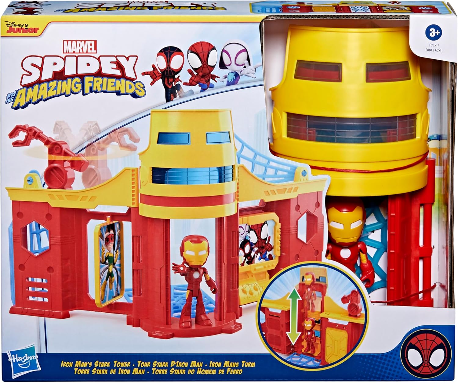 SPIDEY AND HIS AMAZING FRIENDS Stark Tower Playset
