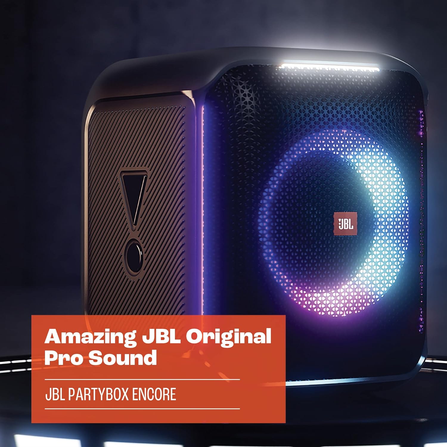 JBL Partybox Encore Portable Speaker with Mic Black