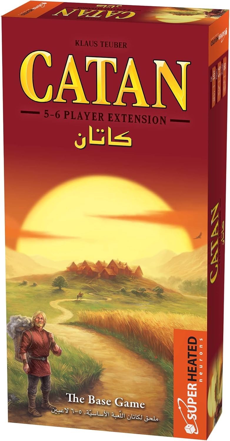 Super Heated Neurons - Catan Base Game 5-6 Players Ar/En