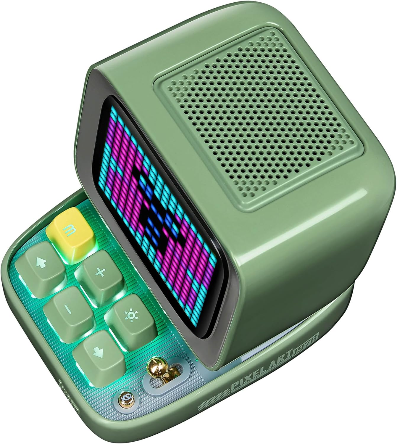 Divoom DitooMic Bluetooth Speaker Microphone Karaoke Function - Green