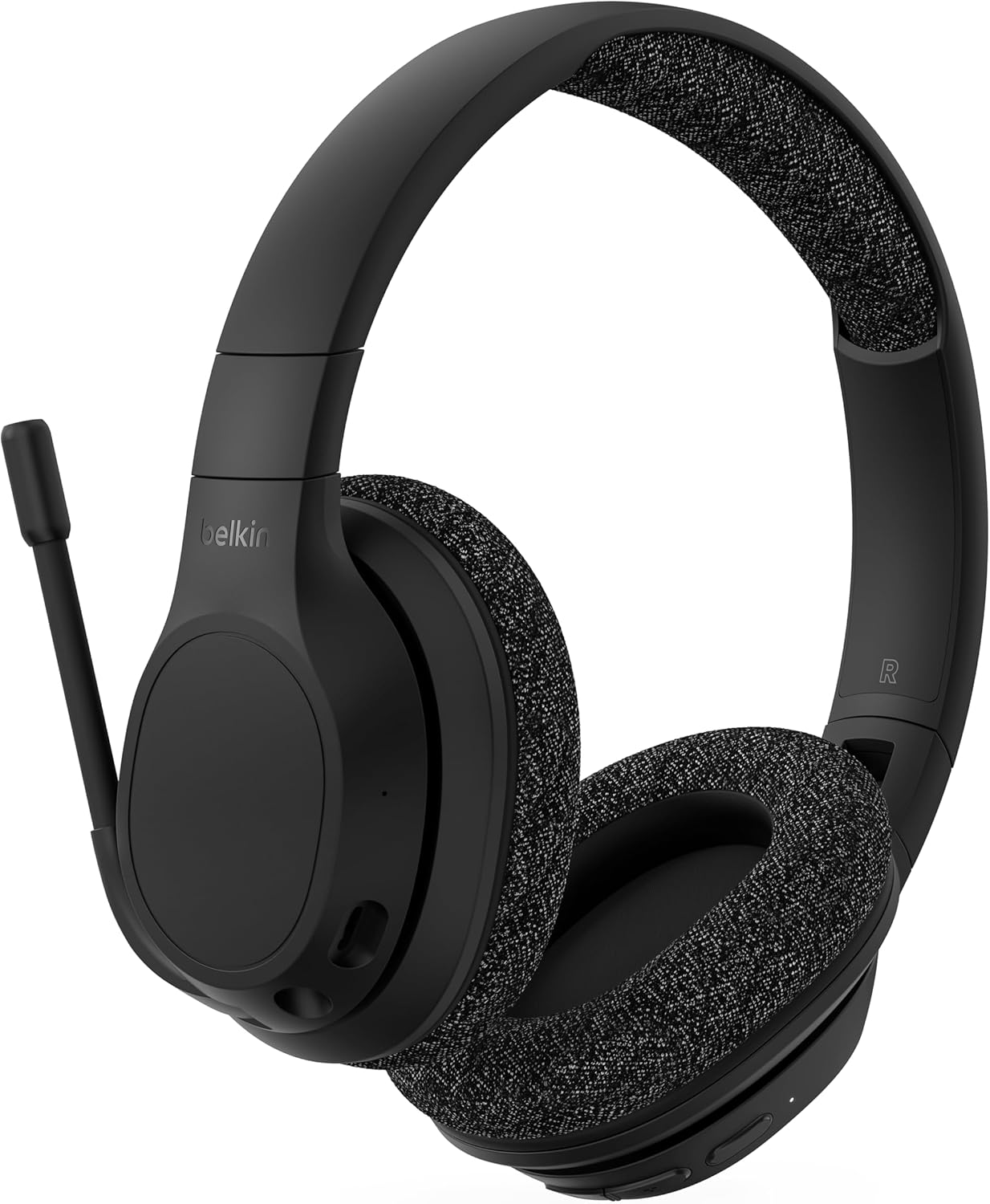BELKIN W.HEADPHONES SOUNDFORM ADAPT OVER EAR BOOM MIC - BLK
