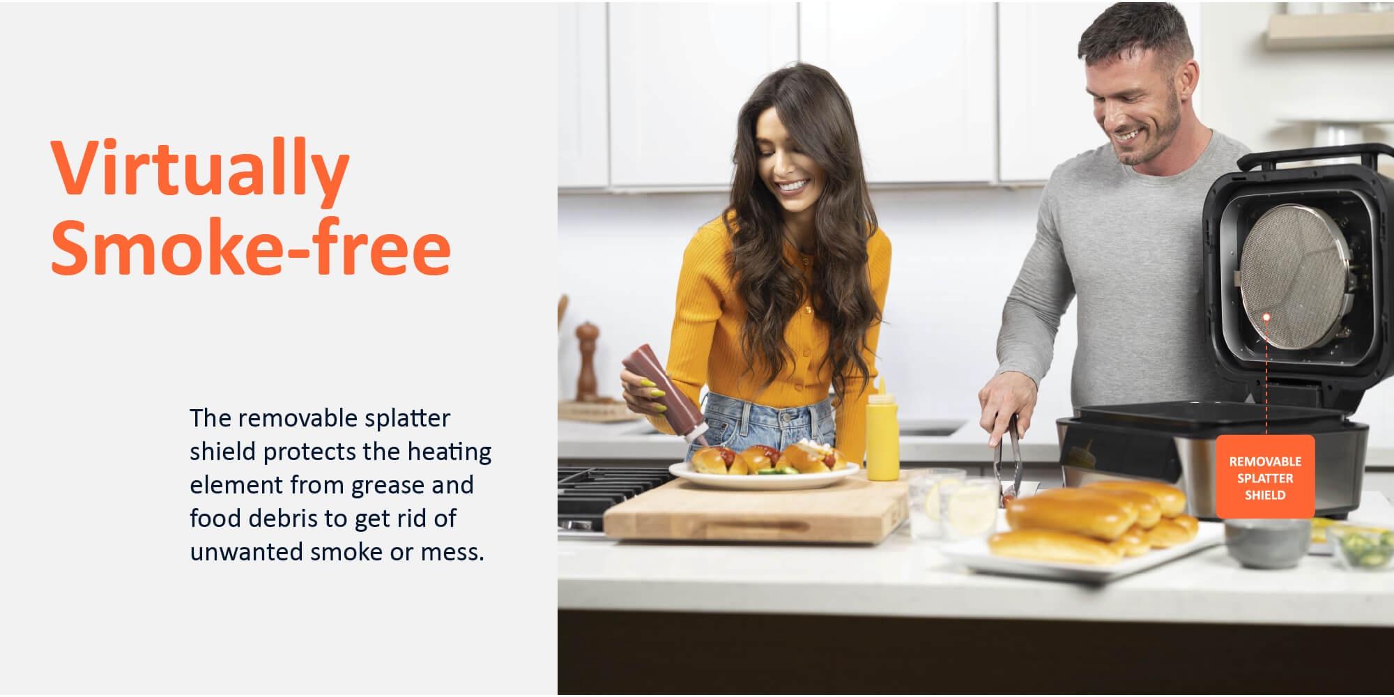 Nutricook Smart Air Fyer and Indoor grill 6-in-1 NC-AFG960