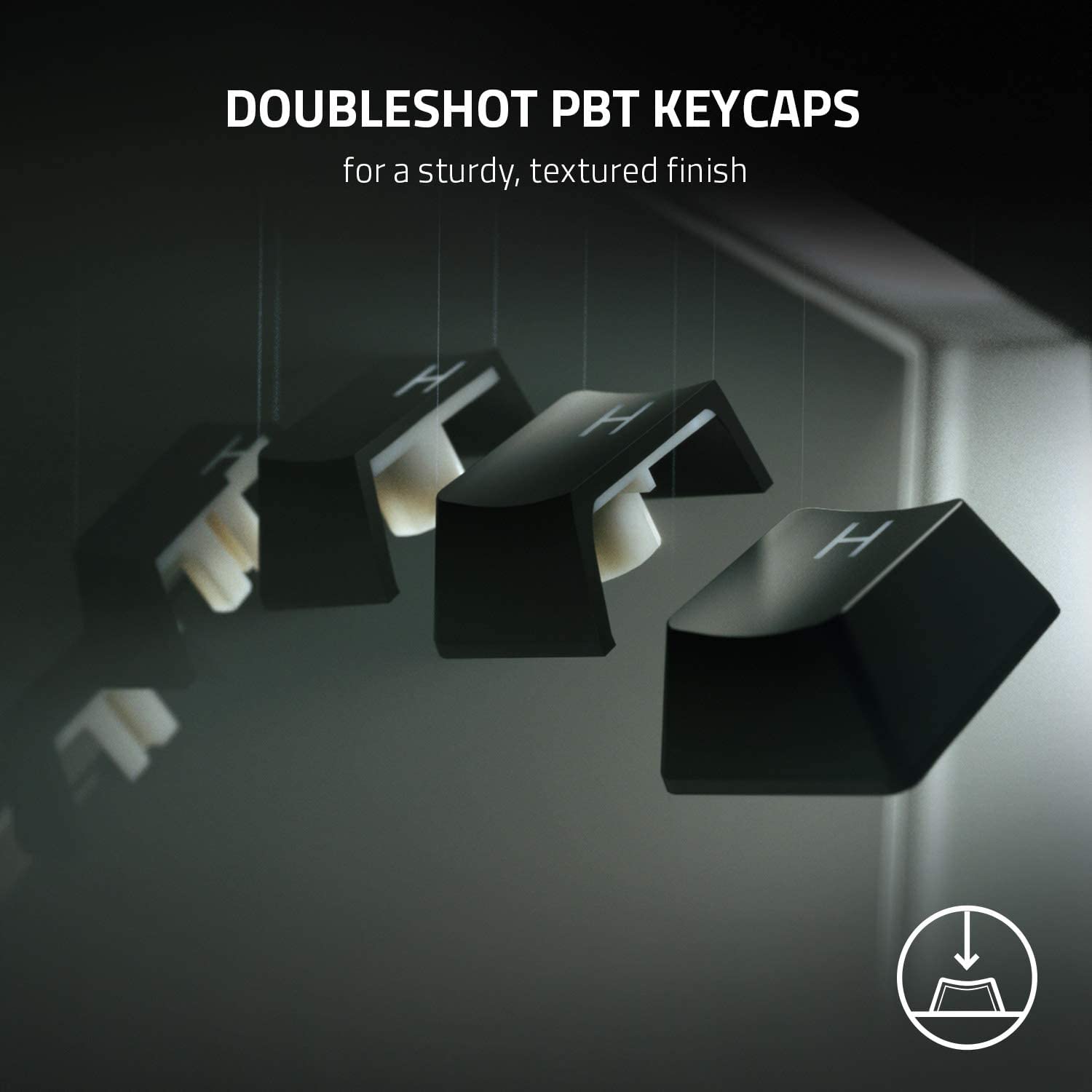 لوحة مفاتيح هنستمان V2 (مفاتيح بنفسجية) - تصميم أمريكي