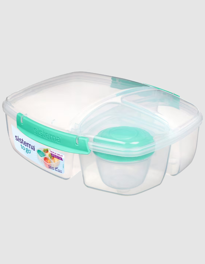 Sistema Triple Split Lunch & Yogurt 2 Ltr