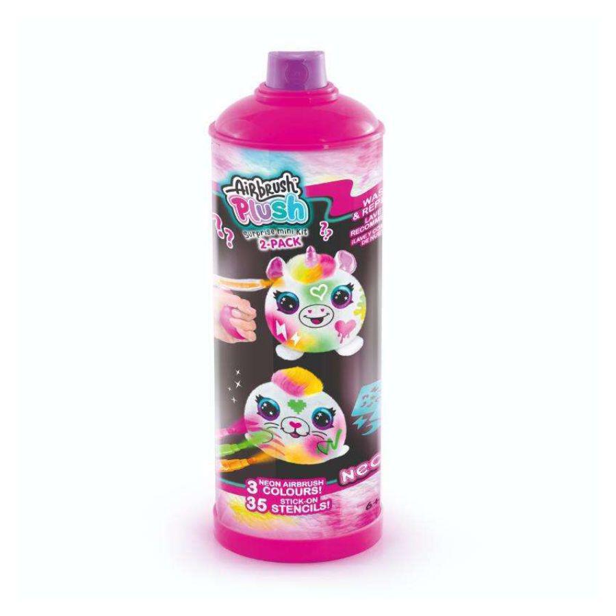 Canal Toys - Airbrush Plush - Neon Mini Mystery 2Pack