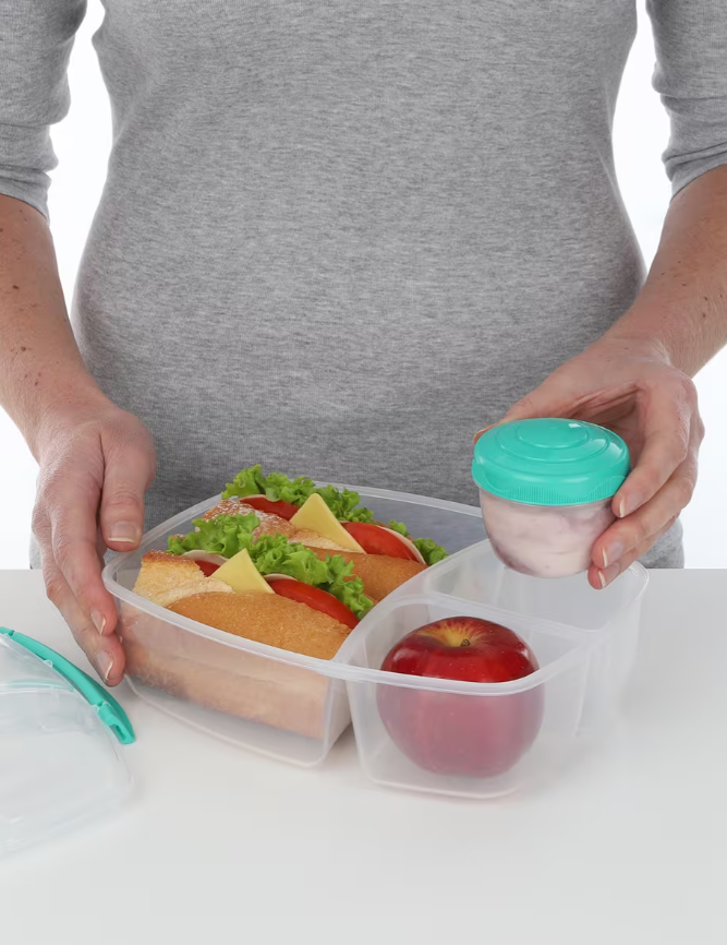 Sistema Triple Split Lunch & Yogurt 2 Ltr