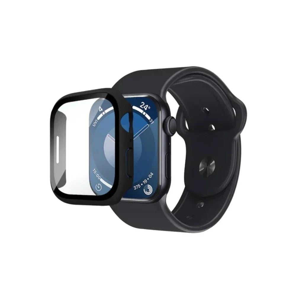 ArmorPro S.P + Bumper Waterproof Black for Apple Watch 41 mm