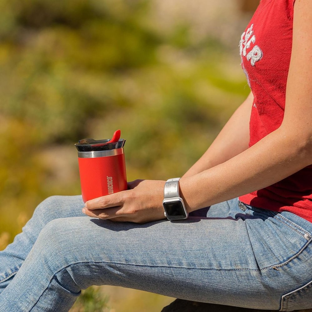 WACACO OCTAROMA CLASSICO VACUUM INSULATED MUG 180ML RED