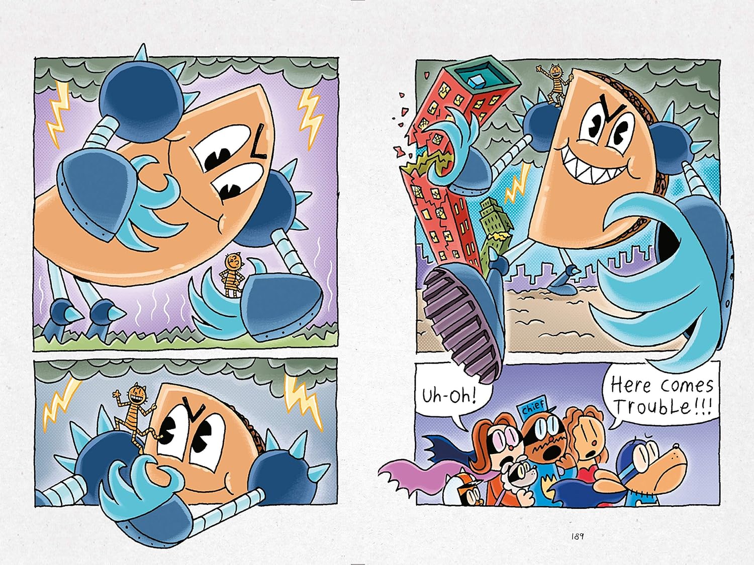 Dog Man 4 : Cat Kid Pb