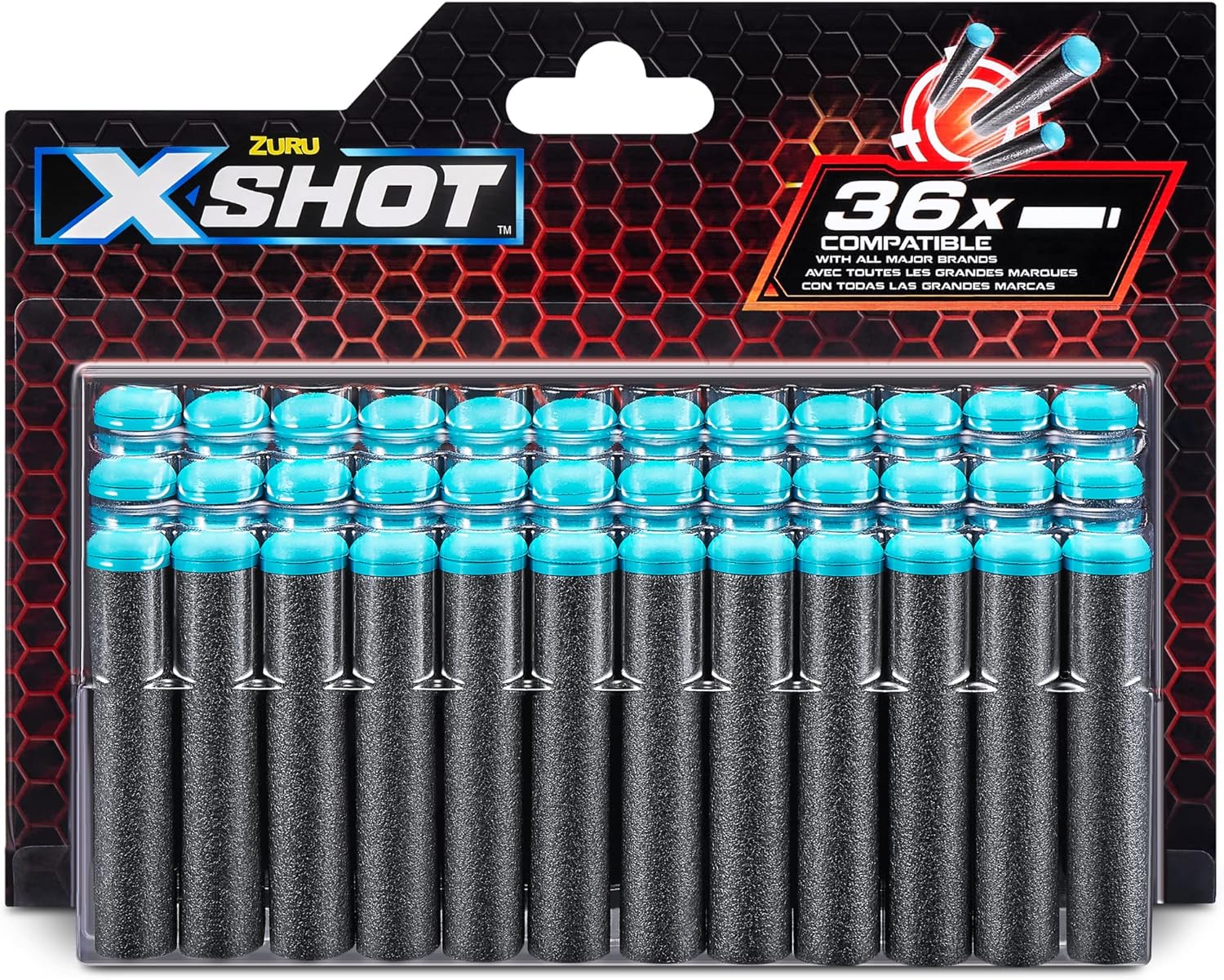X-Shot Excel 36Pk Darts Refill