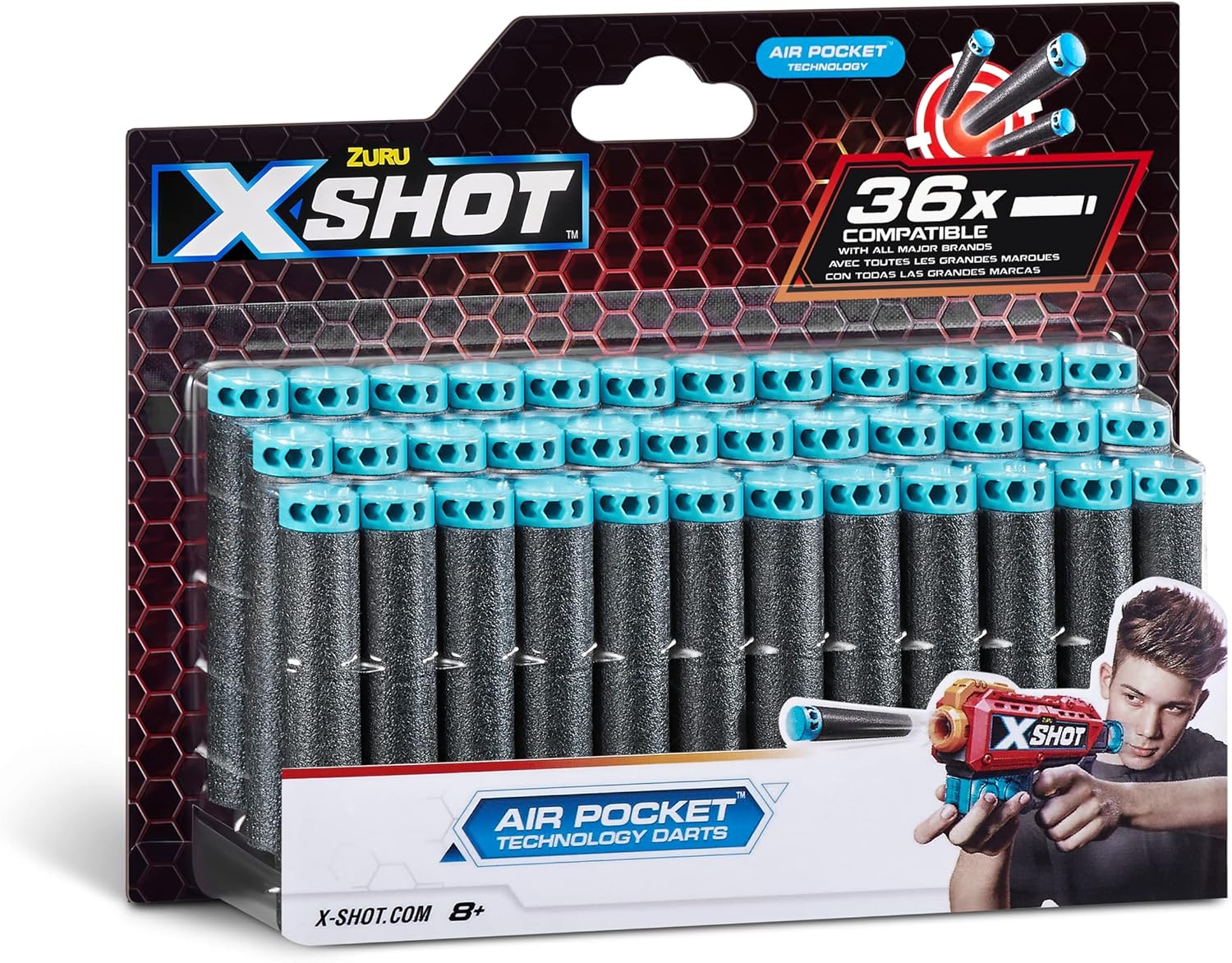 X-Shot Excel 36Pk Darts Refill