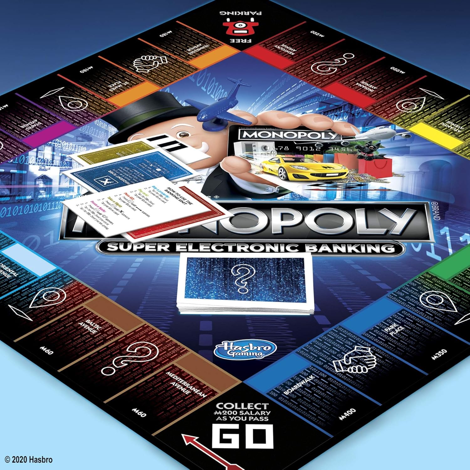 Monopoly Ultimate Rewards Board Game; Electronic Banking Unit