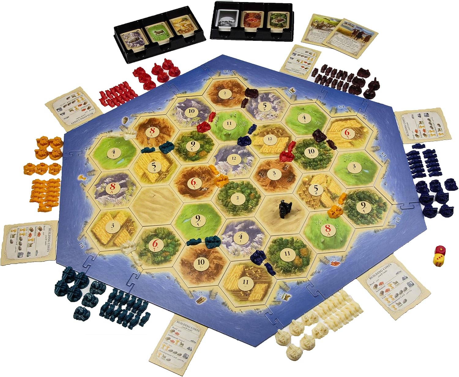 Super Heated Neurons - Catan Base Game 5-6 Players Ar/En