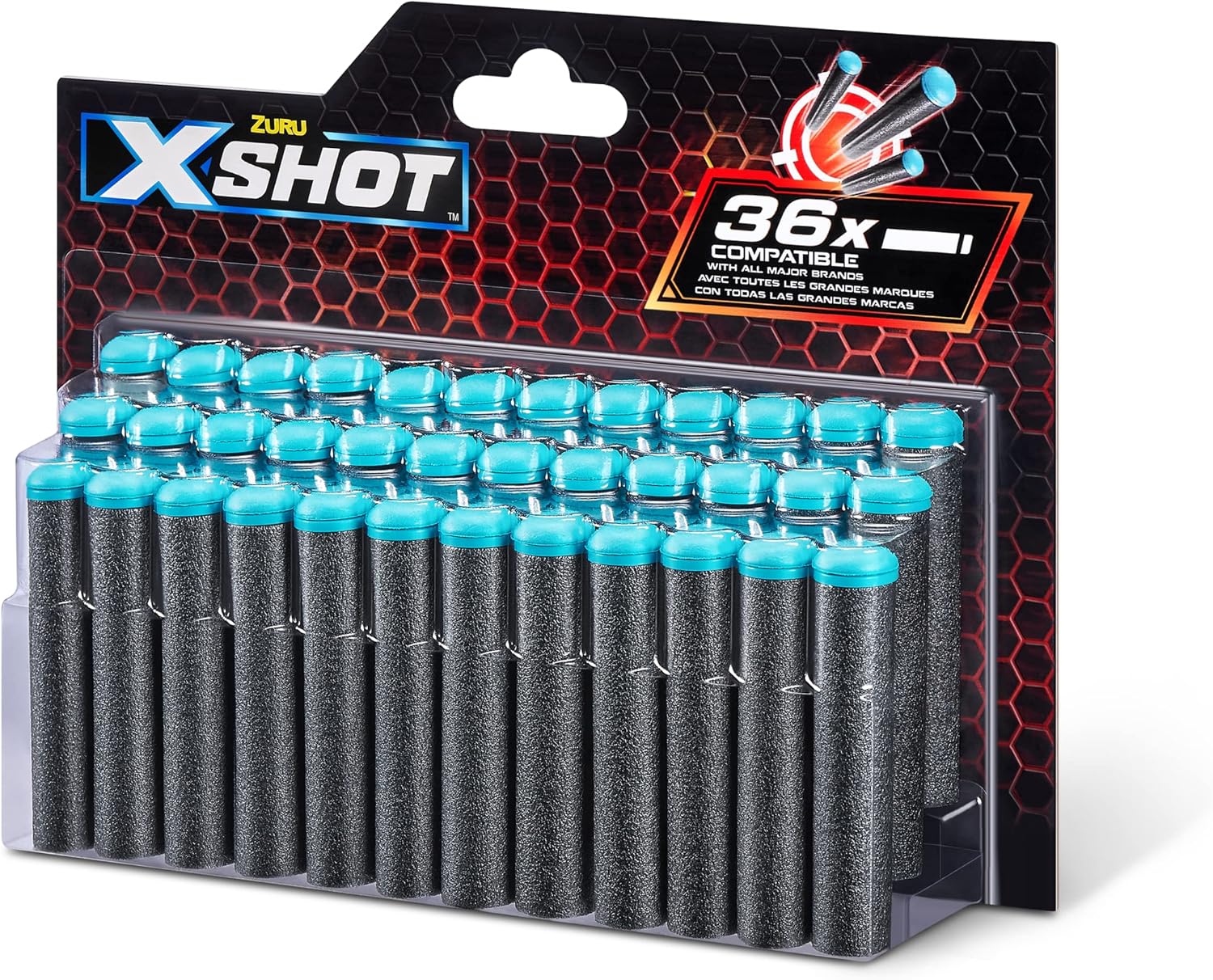 X-Shot Excel 36Pk Darts Refill