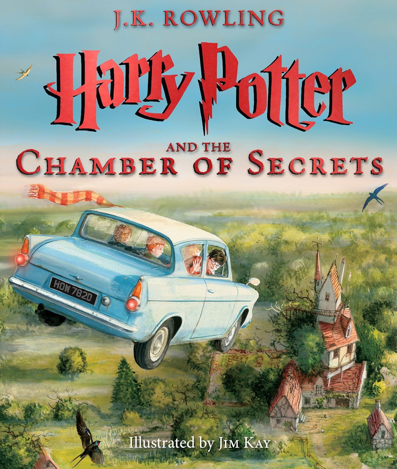 Harry Potter And The Chamber Of Secrets: The Illustrated Edition (Harry Potter Book 2)