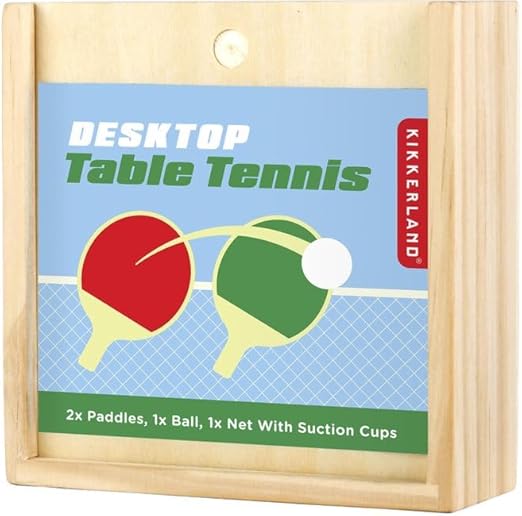 Kikkerland Desktop Table Tennis
