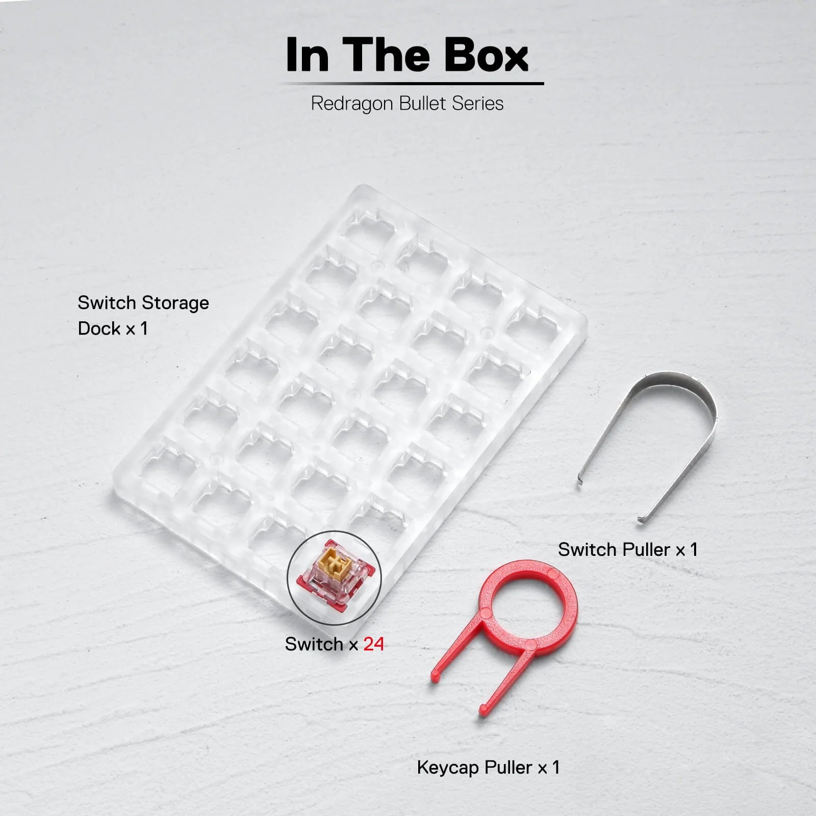 Redragon BULLET-F Mechanical Switch (24 pcs Switches)