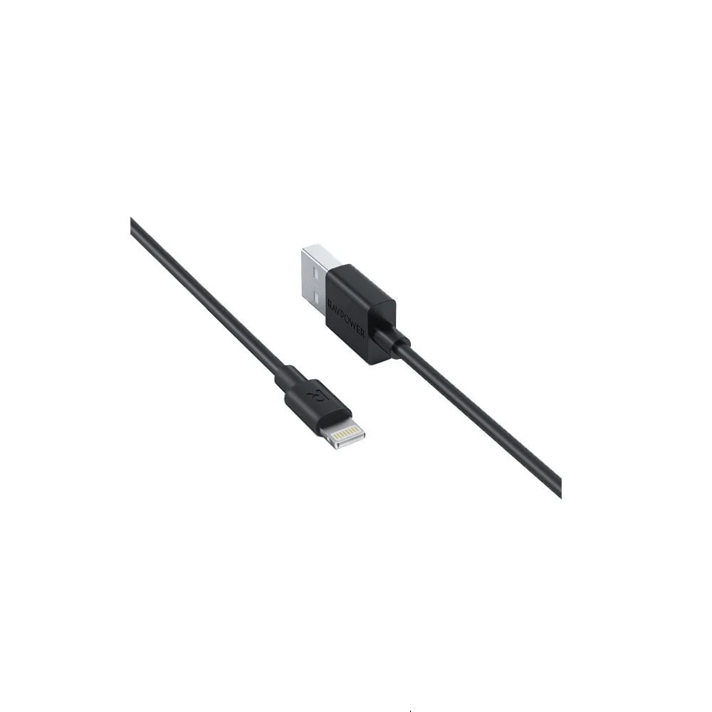 Ravpower RP-CB1014 1m USBA-Lightning Cable Black