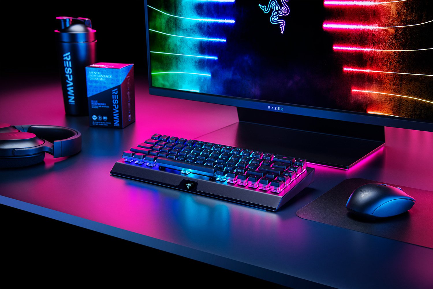 BlackWidow V3 Mini HyperSpeed (GreenSWC)-US