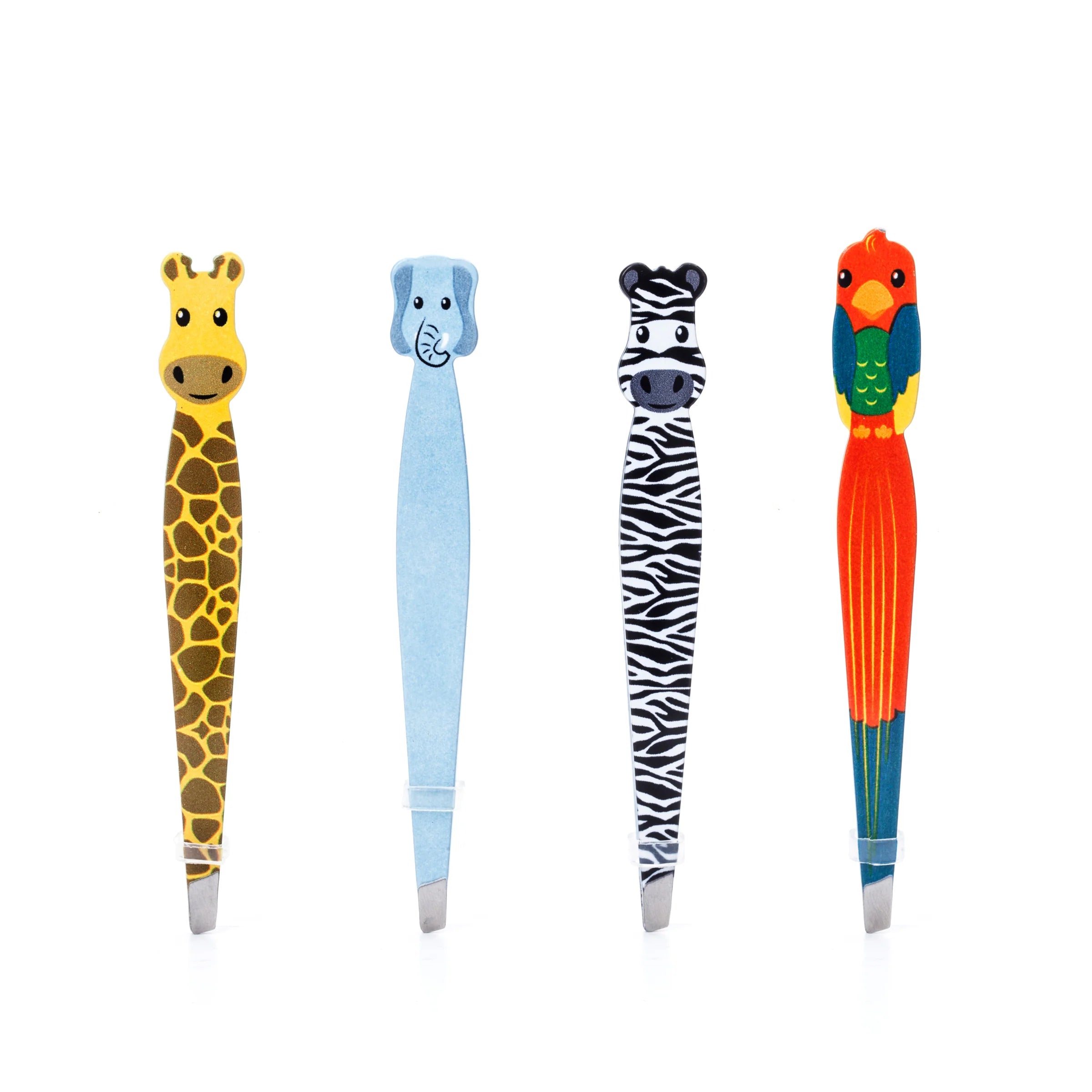 Kikkerland Tweezers Safari Assorted