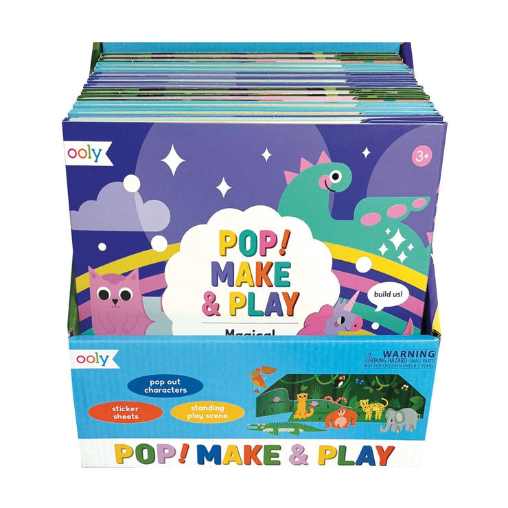 Ooly Pop Make & Play: Pre Loaded Display 12 Sets
